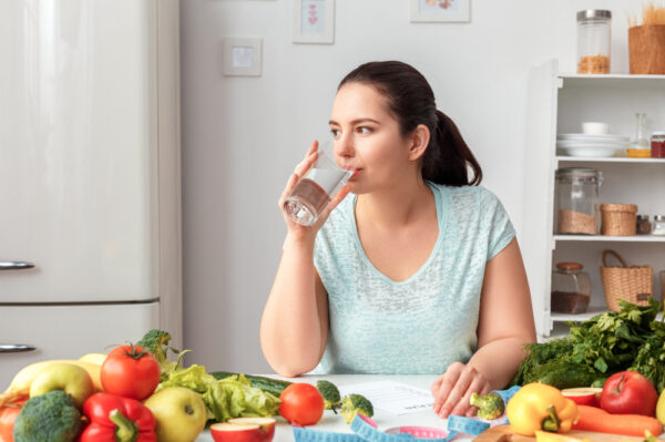 Gelender lady drinking water Gelender lady drinking water